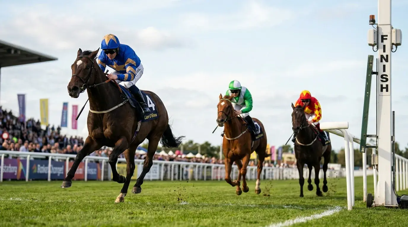 Dreierwette bei Pferdewetten — drei Pferde in Reihenfolge im Ziel