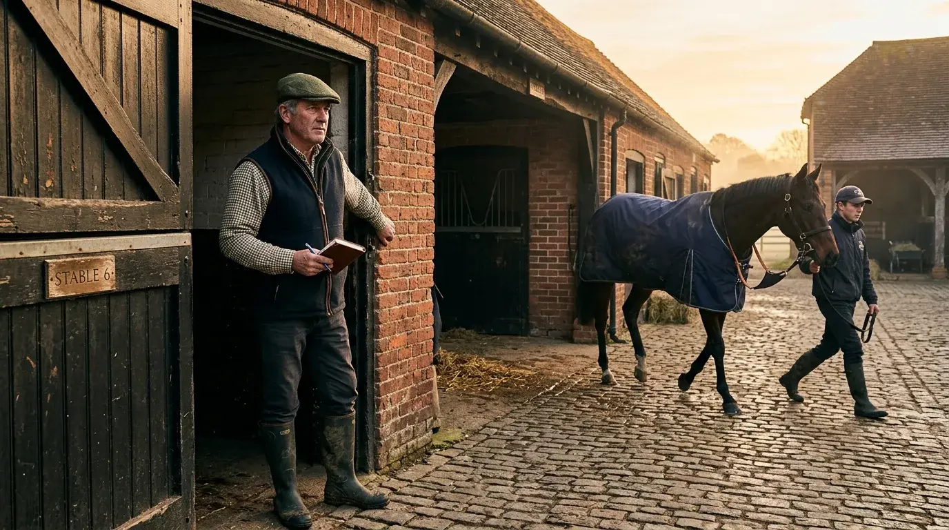 Trainer-Form und Stallform bei Pferderennen